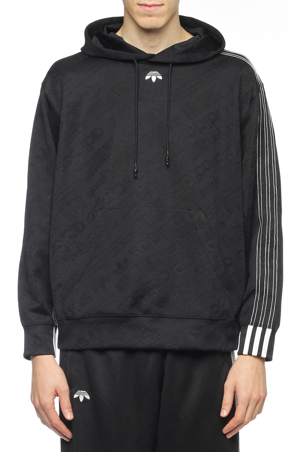 美品 adidas×Alexander Wang Jacquard Hoodie-